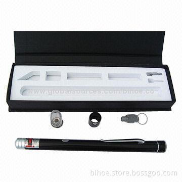 100mW RMB logo ticket anti-counterfeit pen, shell is made of brass